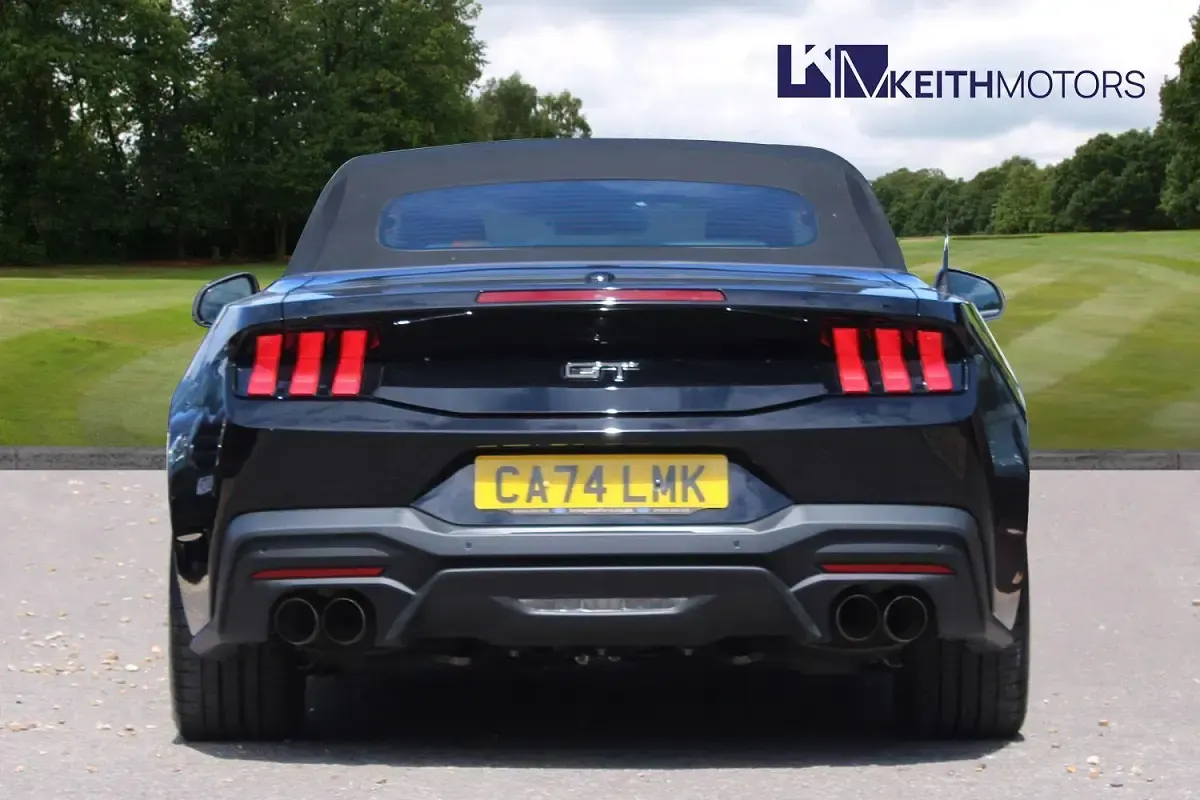 Used Ford Mustang GT Convertible 2024 Black Cabriolet