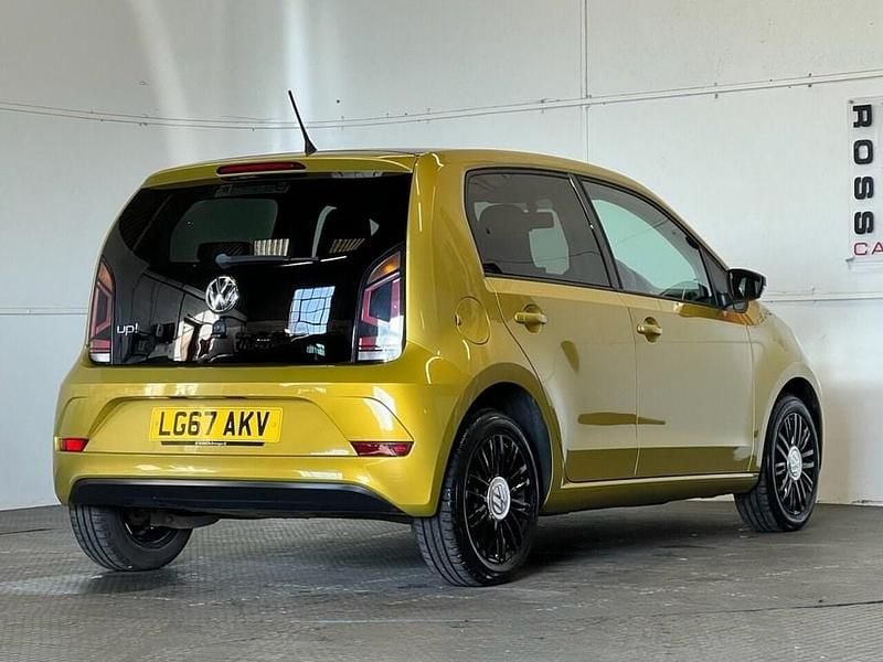 Used VW up! move up! 60 HP (44 kW) 2017 Yellow Hatchback