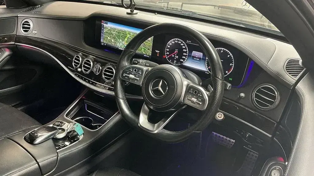 Used Mercedes S350 AMG line 2017 Black Sedan