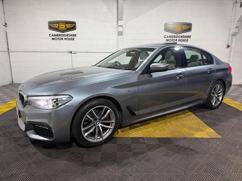 Used BMW 520 M Sport 2017 Blue Sedan