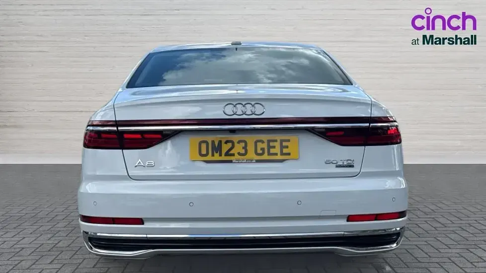 Used Audi A8 Sport 286 HP (210 kW) 2023 White Sedan