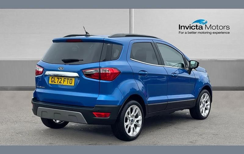 Used Ford Ecosport Titanium 123 HP (90 kW) 2023 Blue SUV