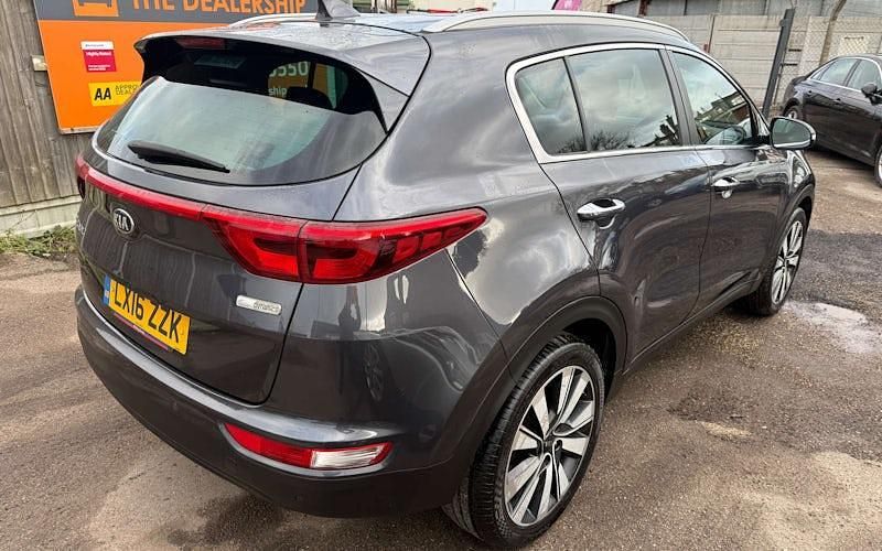 Used Kia Sportage 116 HP (85 kW) 2016 Silver SUV