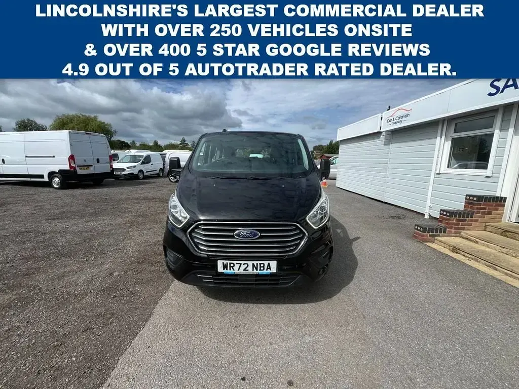 Used Ford Tourneo Custom S 2022 Black Van