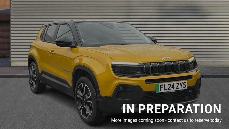 Yellow/black Used 2024 Jeep Avenger Summit SUV | £16,991 (Super price) - Image 1/4