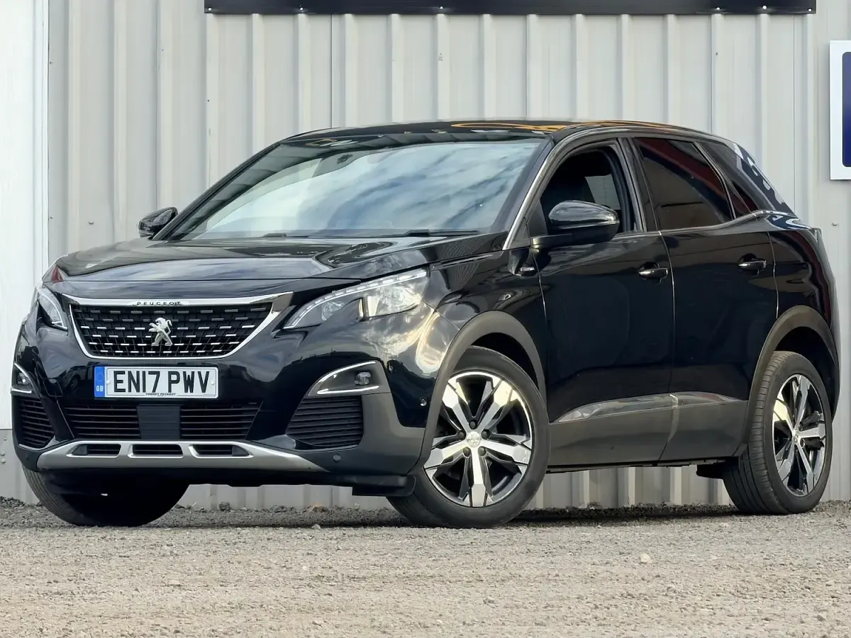 Used Peugeot 3008 GT-line 2017 Black SUV