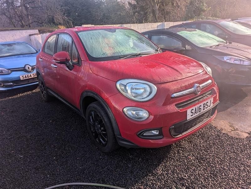 Used Fiat 500X City Look 110 HP (80 kW) 2016 Red SUV