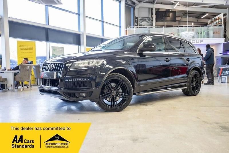 Used Audi Q7 S-line plus 245 HP (180 kW) 2013 Black SUV