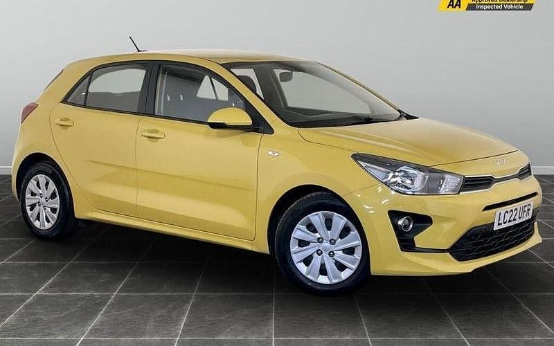 Yellow Used 2022 Kia Rio 2 Hatchback | £9,395 (Super price) - Image 1/2