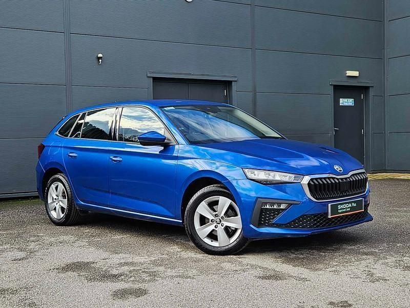Used Skoda Scala SE 85 HP (62 kW) 2025 Blue Hatchback