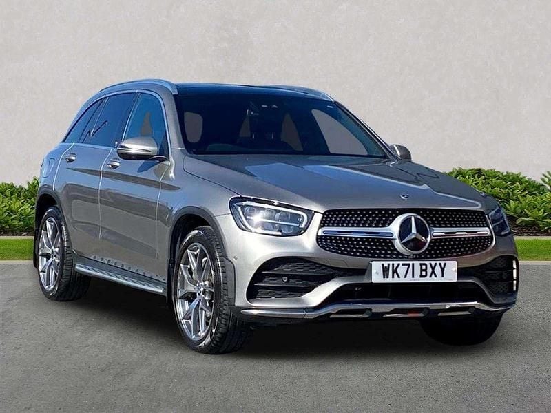 Used Mercedes GLC300 AMG Line Premium Plus 2021 Silver Estate
