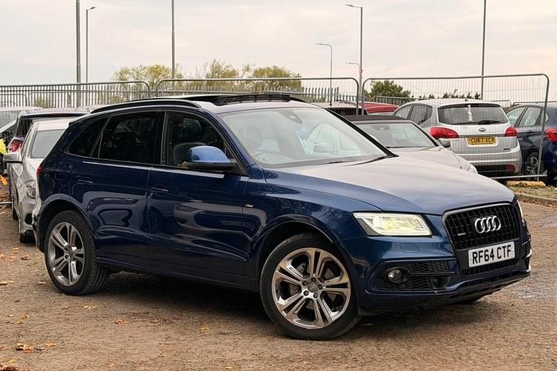 Blue Used 2014 Audi Q5 S-line plus SUV | £9,495 (Fair price) - Image 1/1