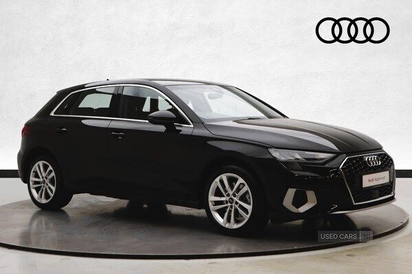 Black Used 2024 Audi A3 e-tron Sport Hatchback | £23,990 (Super price) - Image 1/4