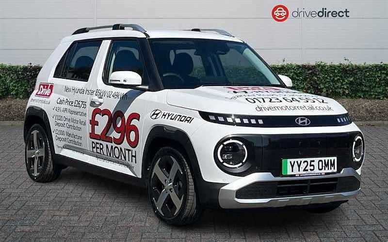 Used Hyundai Inster 85 kW (116 HP) 2025 Special solid  atlas white Hatchback