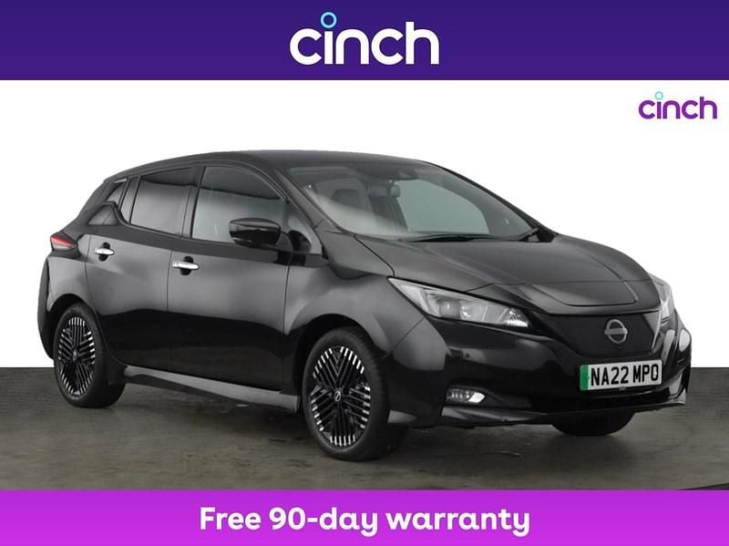 Black Used 2022 Nissan Leaf N-Connecta Hatchback | £10,699 (Fair price) - Image 1/3