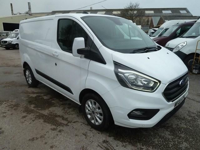 Used Ford Transit Custom Limited 130 HP (95 kW) 2022 White Van