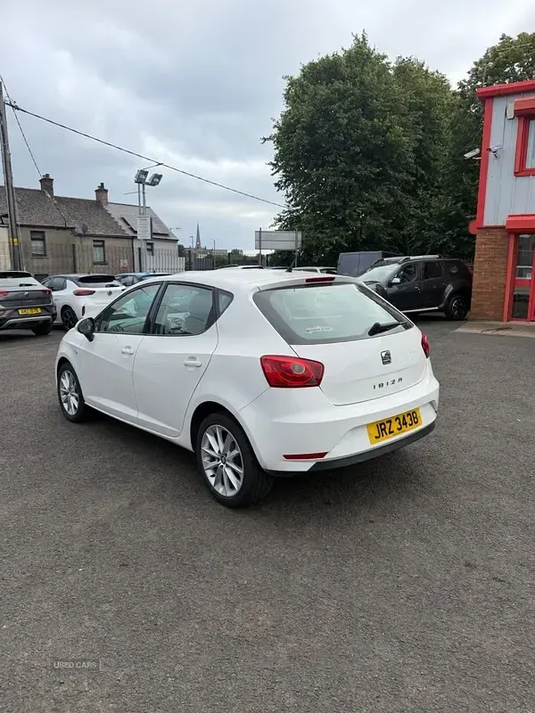 Used Seat Ibiza 85 HP (62 kW) 2015 White Hatchback