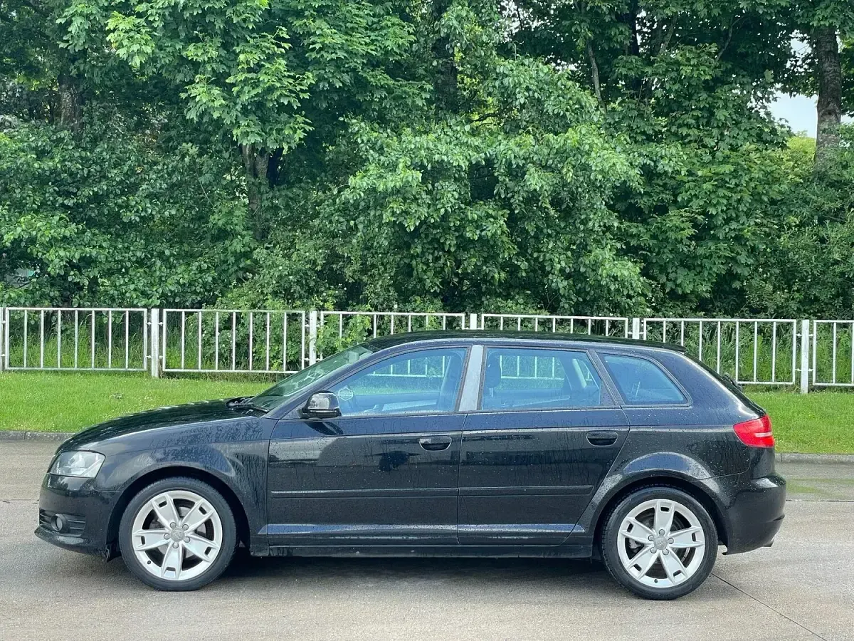 Used Audi A3 Sport 105 HP (77 kW) 2009 Black Hatchback