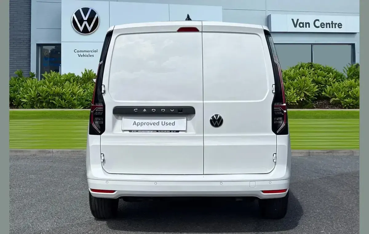 Used VW Caddy Pro 101 HP (74 kW) 2026 White MPV