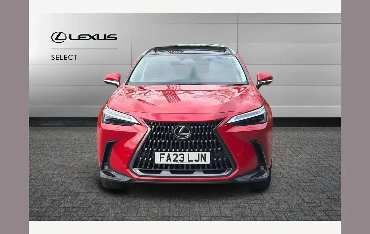 Used Lexus NX350h 242 HP (177 kW) 2023 Red SUV