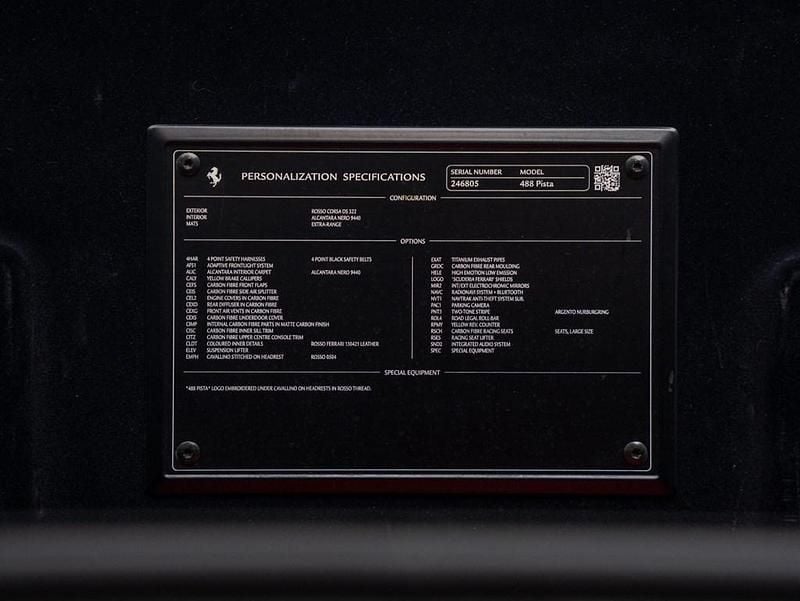 Used Ferrari 488 2019 Red Coupe