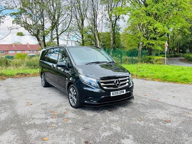 Black Used 2019 Mercedes Vito MPV | £19,750 - Image 1/4