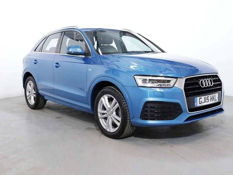 Blue Used 2015 Audi Q3 S-Line SUV | £11,800 (A bit pricey) - Image 1/1