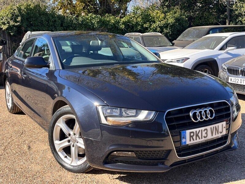 Blue Used 2013 Audi A5 Sportback Design Hatchback | £5,490 (Super price) - Image 1/4