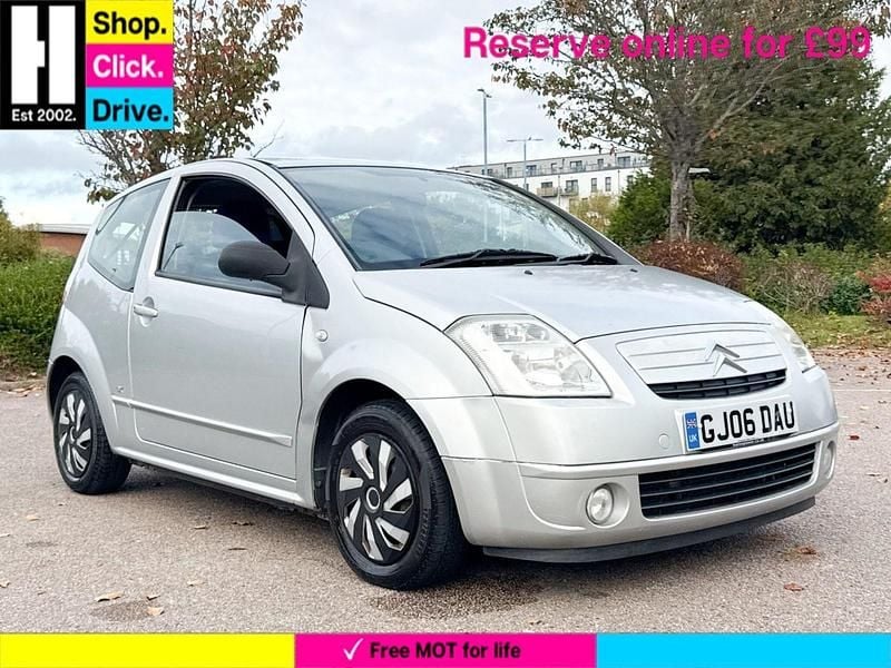 Silver Used 2006 Citroën C2 Hatchback | £1,200 - Image 1/3