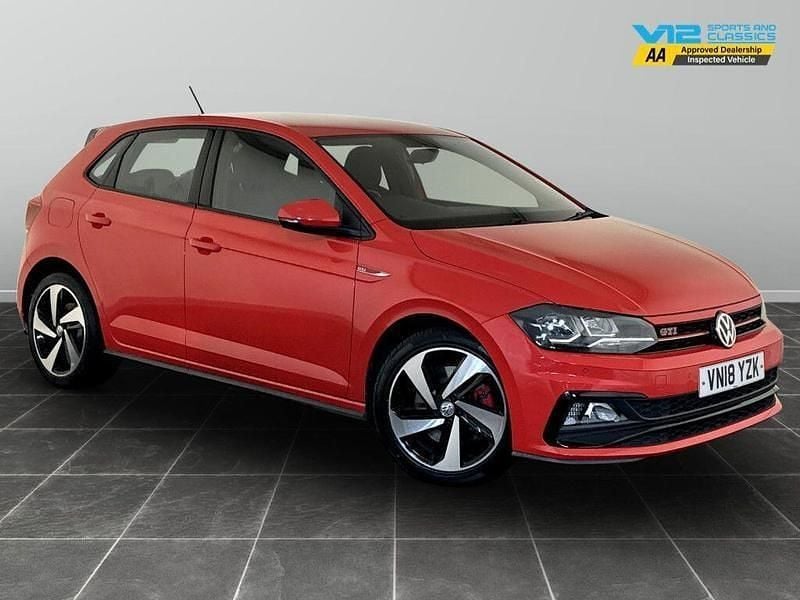 Red Used 2018 VW Polo GTI Hatchback | £12,395 (Fair price) - Image 1/2