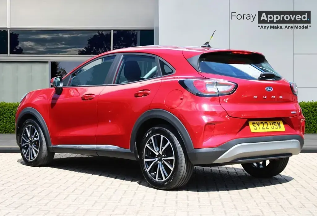 Used Ford Puma Titanium 2022 Fantastic red SUV