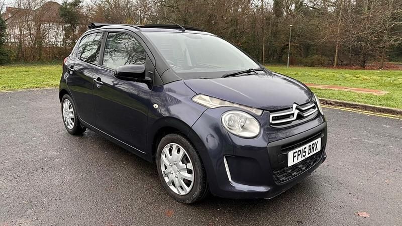 Used Citroën C1 Feel 82 HP (60 kW) 2015 Blue Hatchback