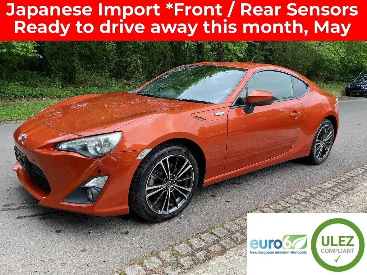 Usado Toyota GT86 GT 200 HP (147 kW) 2014 Laranja Coupé