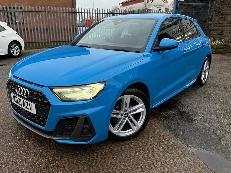 Used Audi A1 S-Line 2021 Blue Hatchback