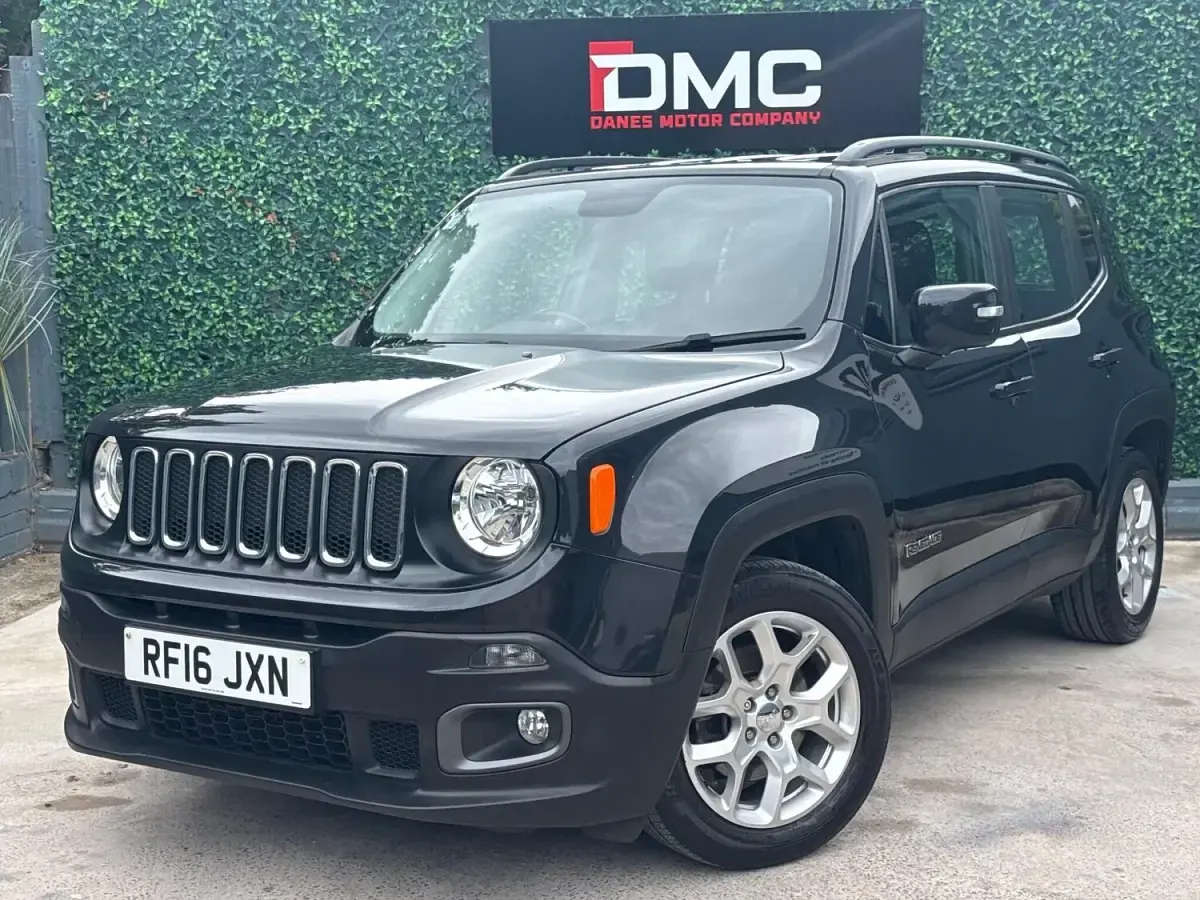 Used Jeep Renegade Longitude 120 HP (88 kW) 2016 Black SUV