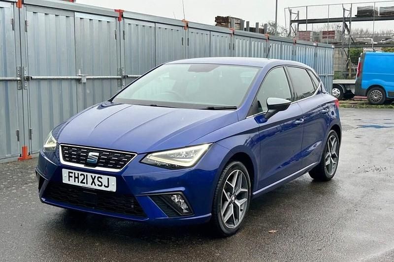 Used Seat Ibiza XCELLENCE 2021 Blue Hatchback