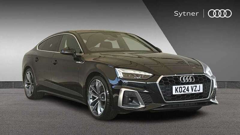 Black Used 2024 Audi A5 Sportback S-Line Hatchback | £29,750 (Good price) - Image 1/4