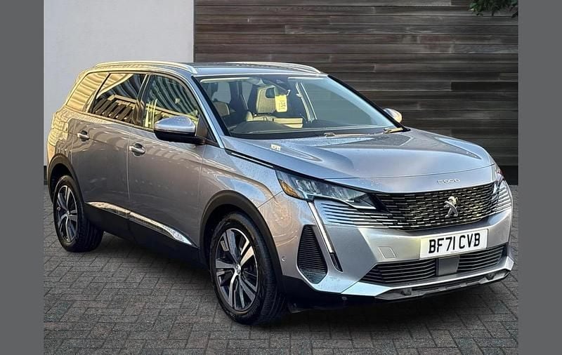Grey Used 2021 Peugeot 5008 Allure SUV | £18,896 (Fair price) - Image 1/4