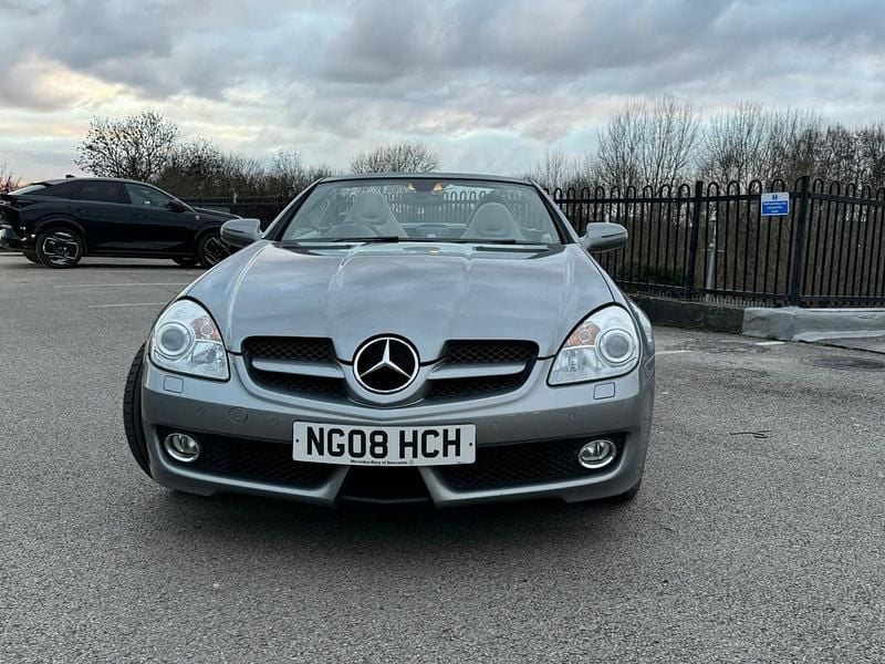 Used Mercedes SLK350 300 HP (220 kW) 2008 Silver Cabriolet