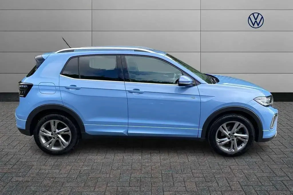 Used VW T-Cross R-line 150 HP (110 kW) 2024 Blue SUV