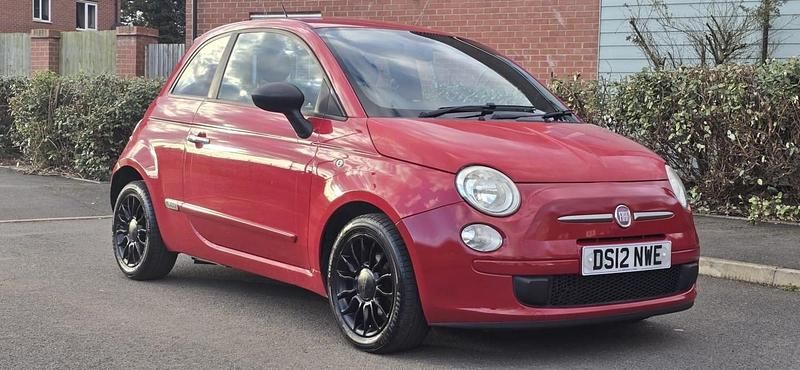 Used Fiat 500 85 HP (62 kW) 2012 Red Hatchback