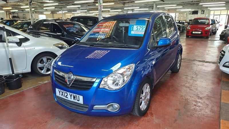 Używany Vauxhall Agila 2012 Niebieski Minivan