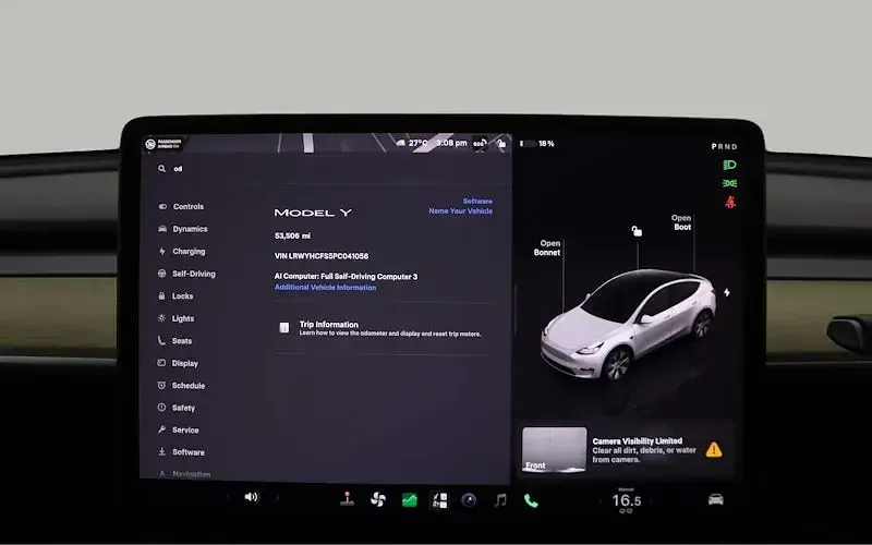 Used Tesla Model Y Standard Range 219 kW (299 HP) 2023 White SUV