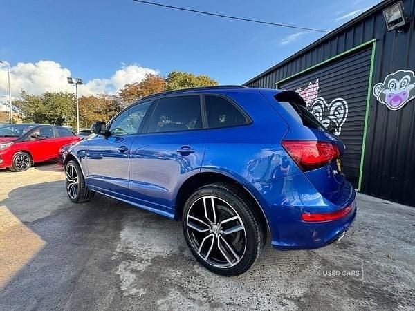 Used Audi Q5 S-line plus 150 HP (110 kW) 2017 Blue SUV