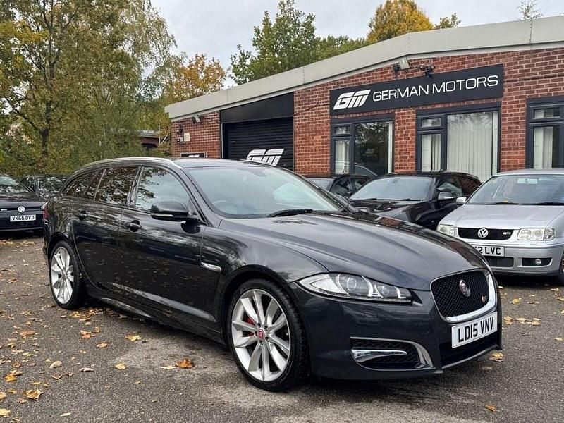 Grey Used 2015 Jaguar XF Sportbrake Portfolio Estate | £16,490 (Expensive) - Image 1/3