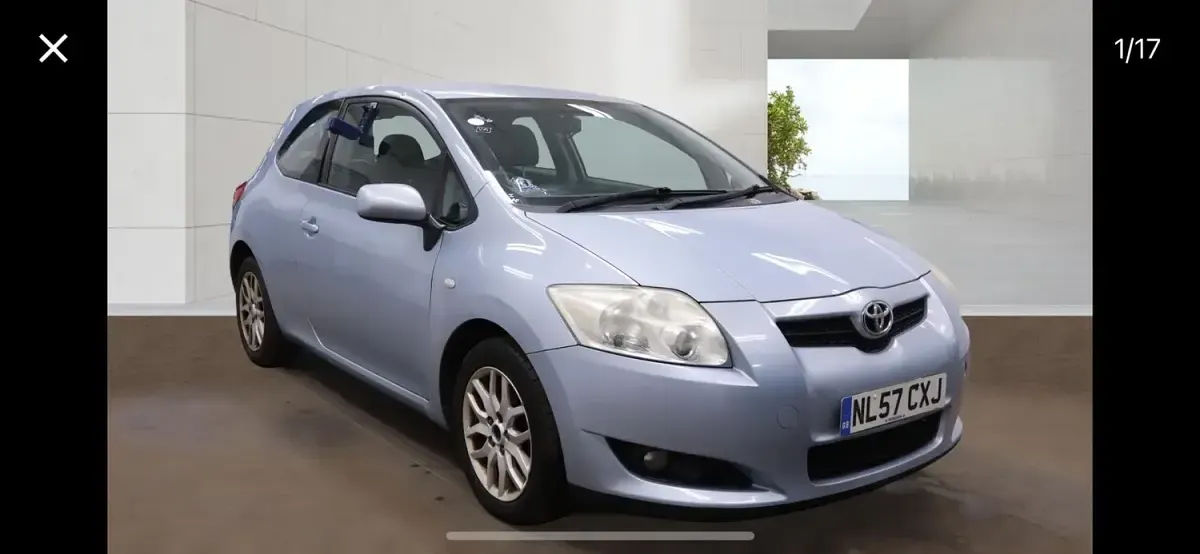 Used Toyota Auris 2007 Blue Hatchback