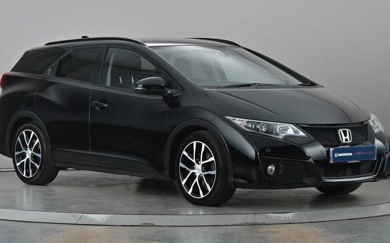 Black Used 2017 Honda Civic Sport Estate | £11,399 (Fair price) - Image 1/4