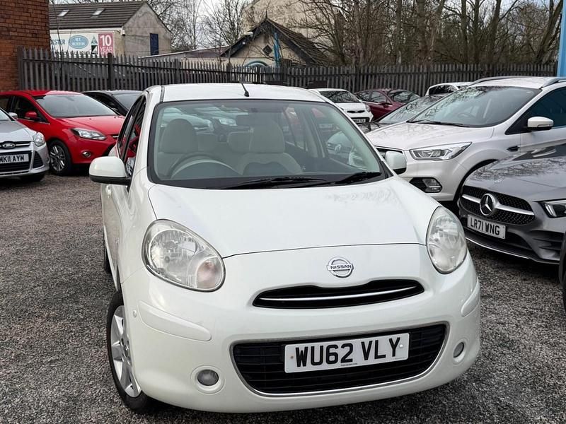 Used Nissan Micra Shiro 2012 White Hatchback