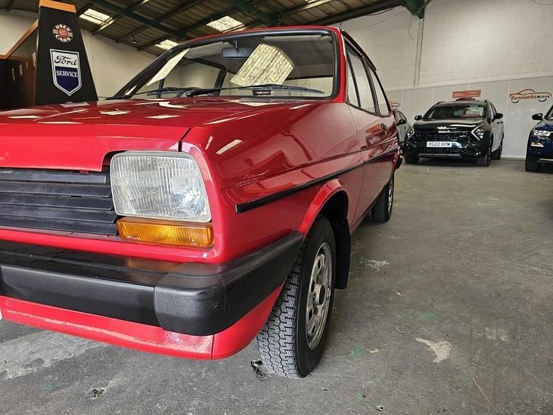 Used Ford Fiesta 1983 Red Hatchback