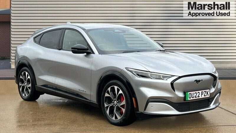 Silver Used 2022 Ford Mustang Mach-E Standard Range SUV | £23,717 (Fair price) - Image 1/4